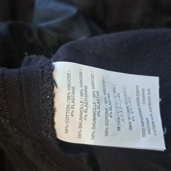 Size 8 J Crew Cotton Pants - Picture 4 of 9